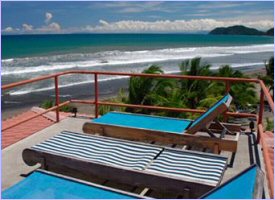 Sun bathing terrace for your sun exposure, remember to use sunblock