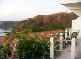 Coastline view from the Hilton Papagayo Hotel in Costa Rica